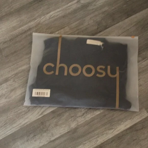 Choosy St. Crosby Black Sleeveless Plunging Neckline Shirt Dress Size 12 - Picture 10 of 10